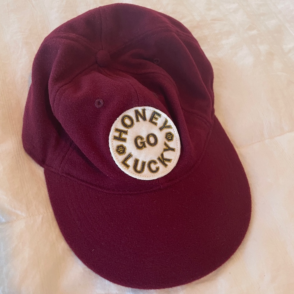 LIMITED EDITION Bumble "Honey Go Lucky" Hat - Maroon